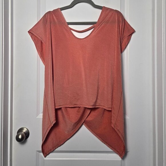 Lululemon Playful Practice Short Sleeve - 12 Rustic Coral - Picture 3 of 5